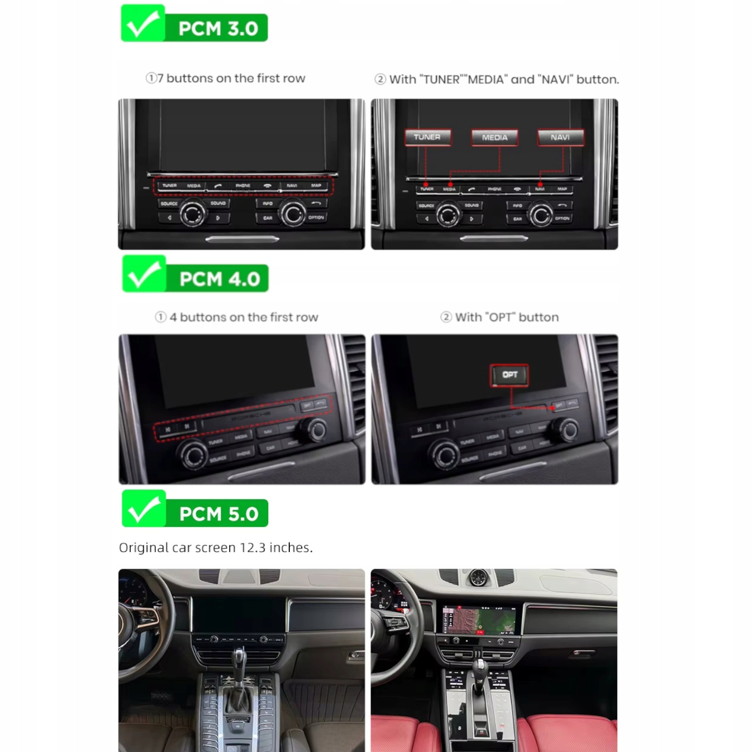 Radio Android do Porsche Macan (2018-2024) CZARNY / PCM 5.0 / 8+128 GB - obrazek 12