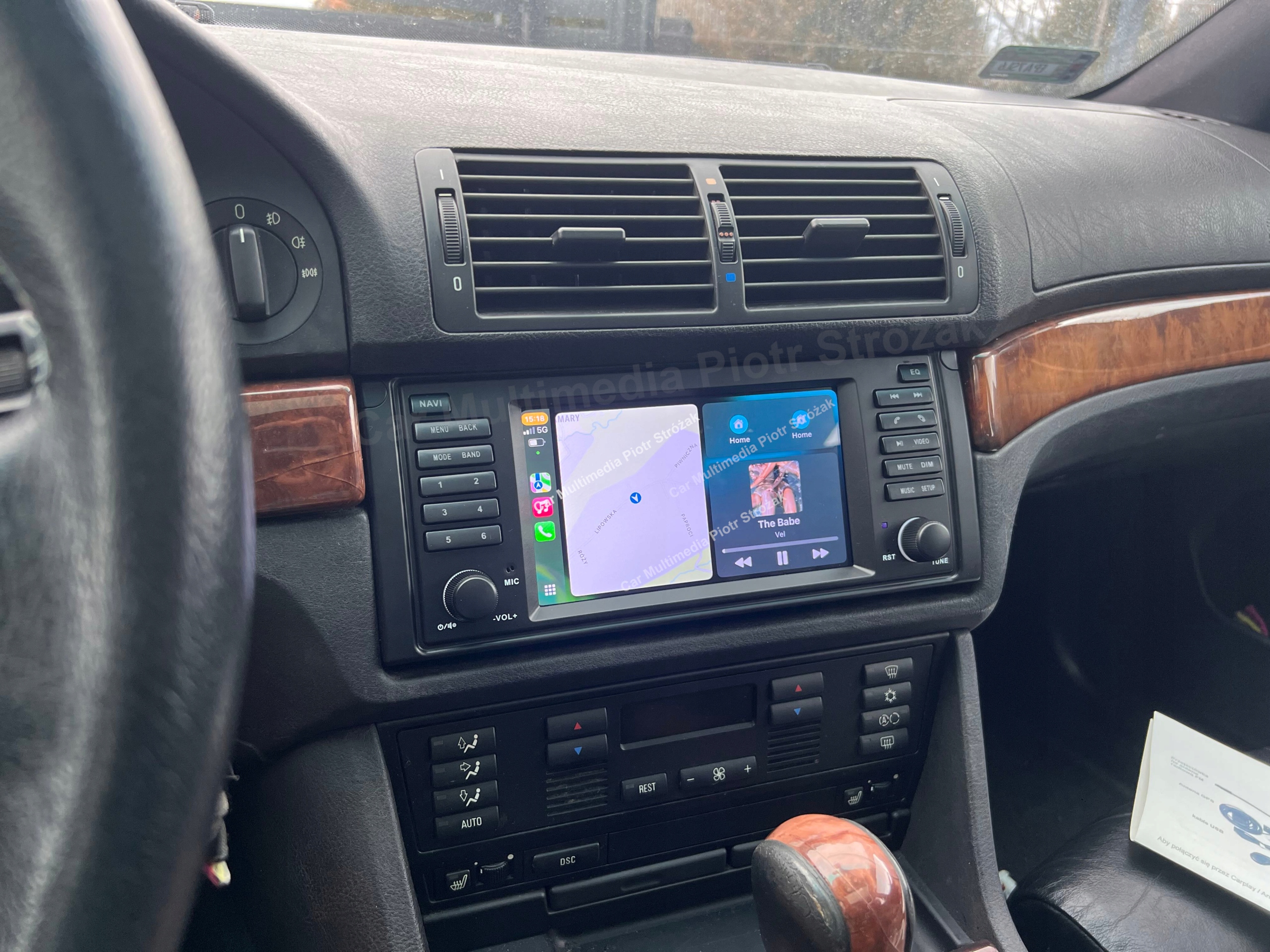 Radio Android BMW E39 BMW E38 Carplay Android Auto SIM 4+64 GB - obrazek 3
