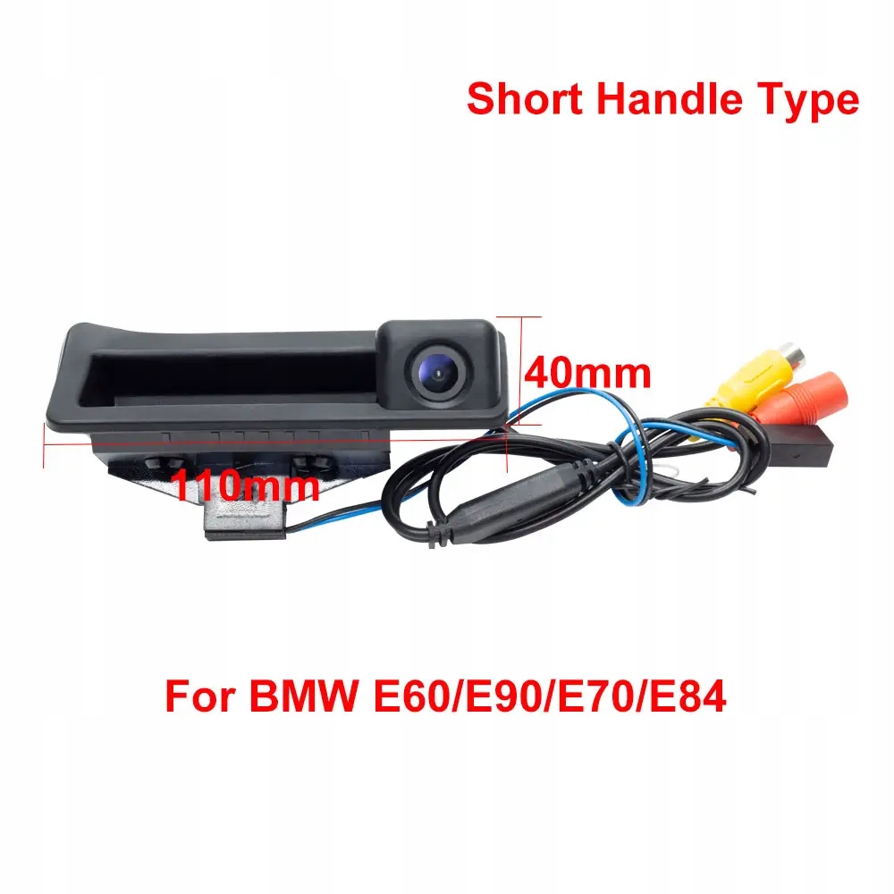 Kamera cofania w klamkę bagażnika BMW E70 E60 E90 / 720p IP67 - obrazek 5