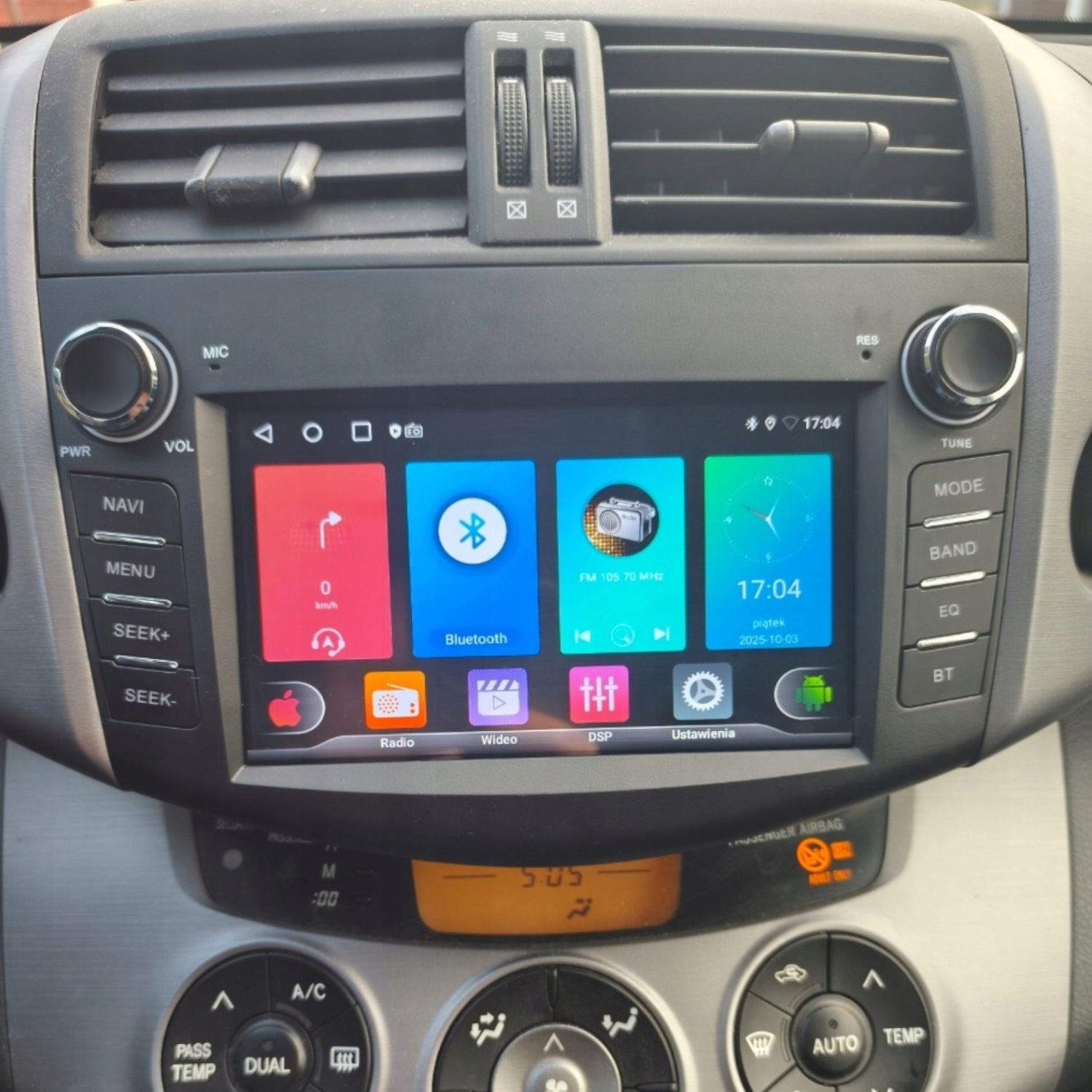 Radio Android Toyota RAV4 III / Carplay Android Auto Wi-Fi BT - obrazek 5
