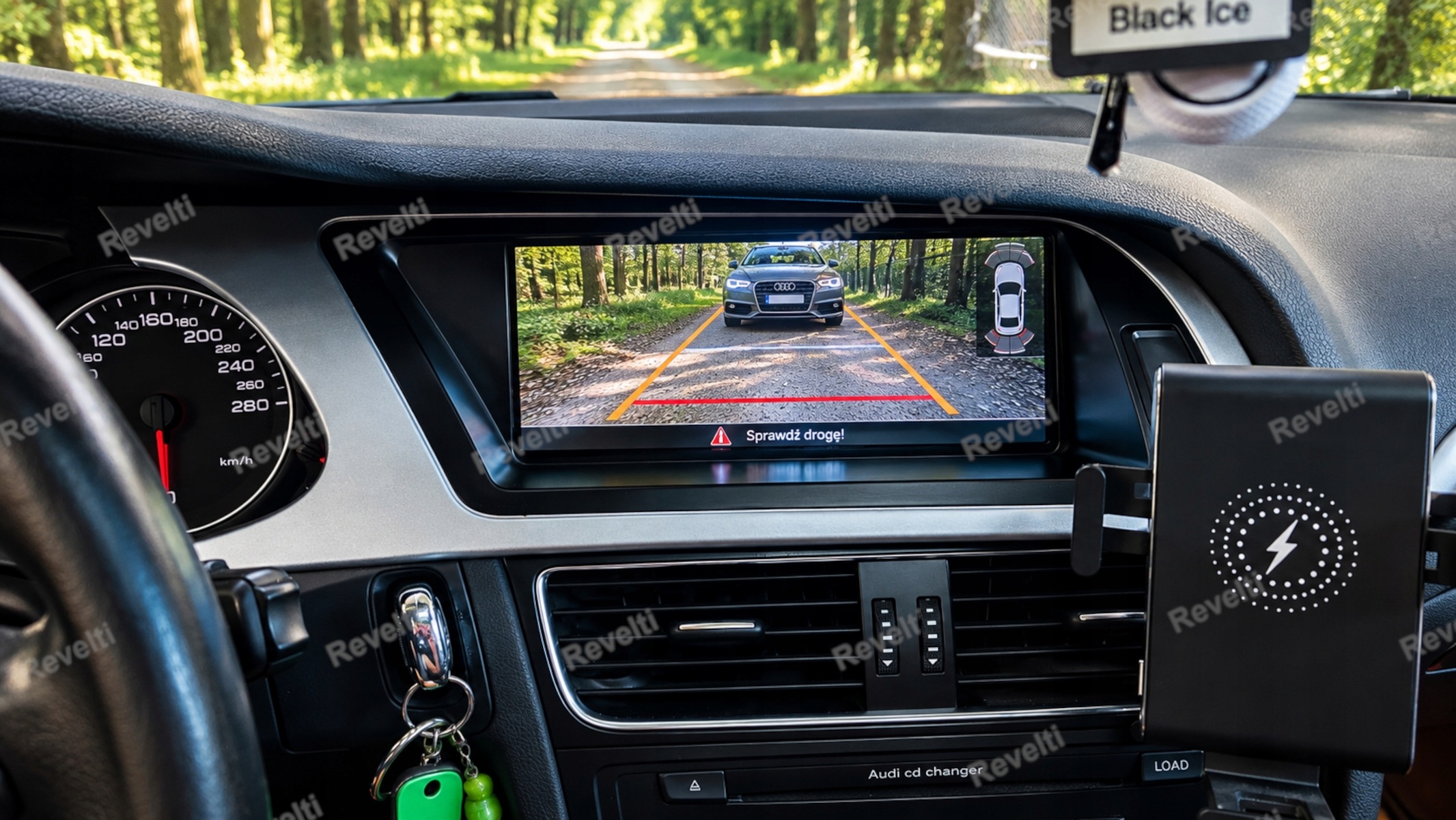 Kamera cofania w klamkę bagażnika Audi A4 B8 / A5 8T / Q5 8R / 720p IP67 - obrazek 3