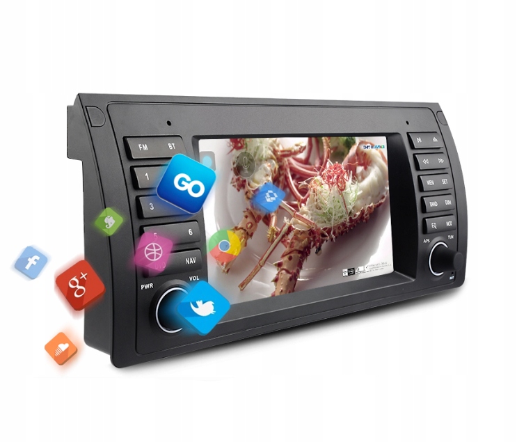 Radio Android do BMW X5 E53 / Android Auto Carplay Wi-Fi Bluetooth - obrazek 5