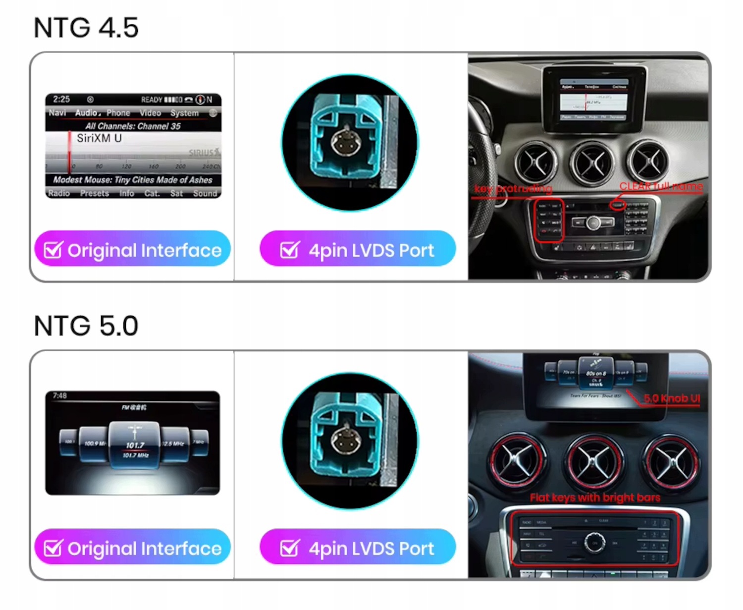 Radio Android do Mercedes W218 X218 C218 NTG 4.5 Qualcomm 665 4+64 GB - obrazek 8