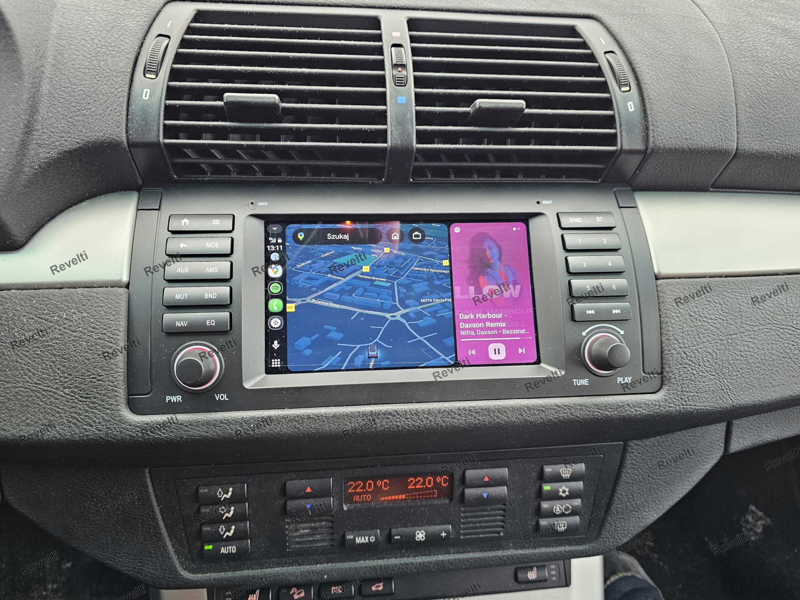 Radio Android do BMW X5 E53 / Android Auto Carplay Wi-Fi Bluetooth - obrazek 4
