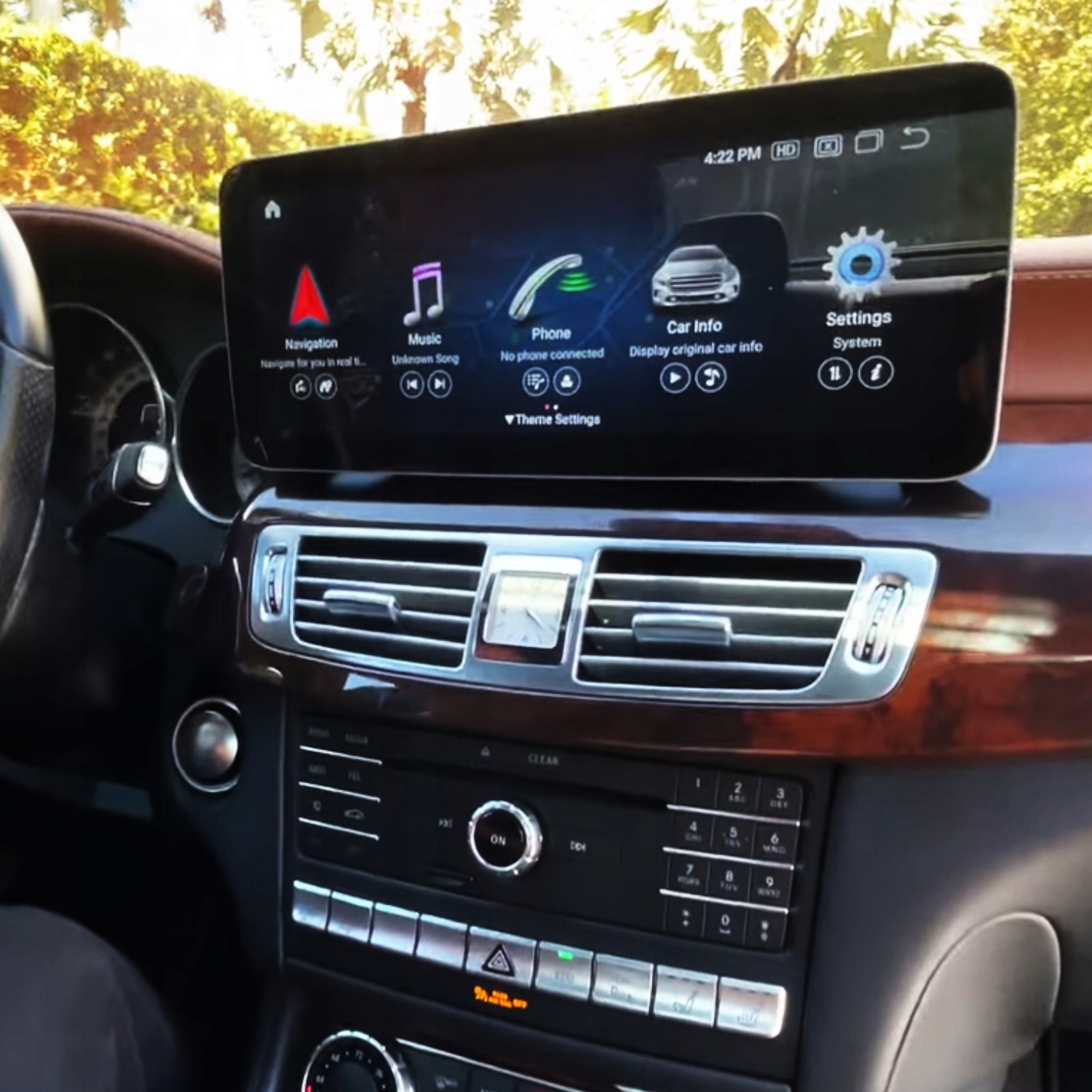 Radio Android do Mercedes W218 X218 C218 NTG 5.0 Qualcomm 665 4+64 GB - obrazek 5