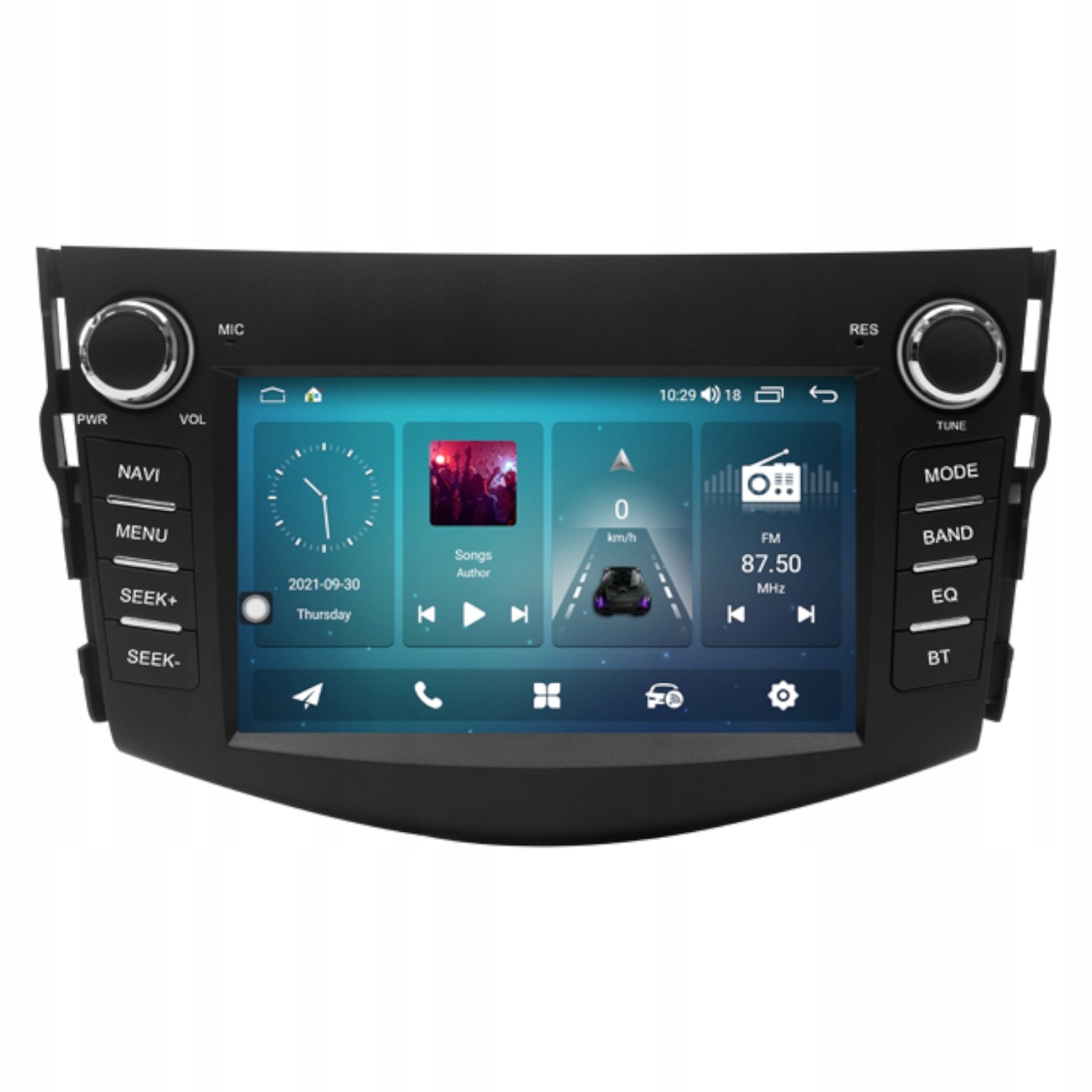 Radio Android Toyota RAV4 III / Carplay Android Auto Wi-Fi BT - obrazek 2