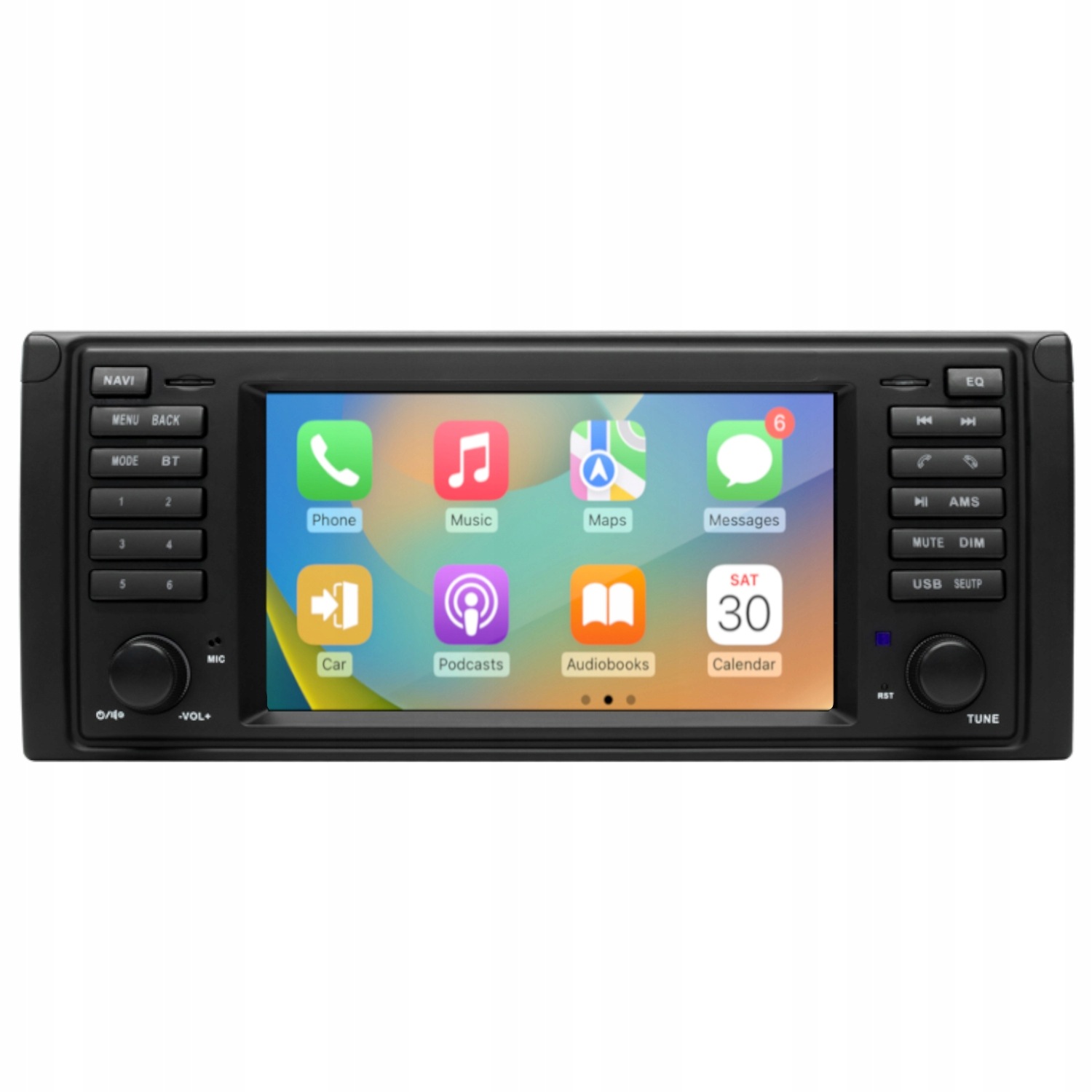 Radio Android BMW E39 BMW E38 Carplay Android Auto SIM 4+64 GB - obrazek 2