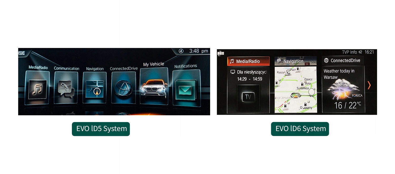 Moduł Carplay Android Auto do BMW z systemem EVO Seria 1 3 5 7 X1 X3 X4 X5 - obrazek 5