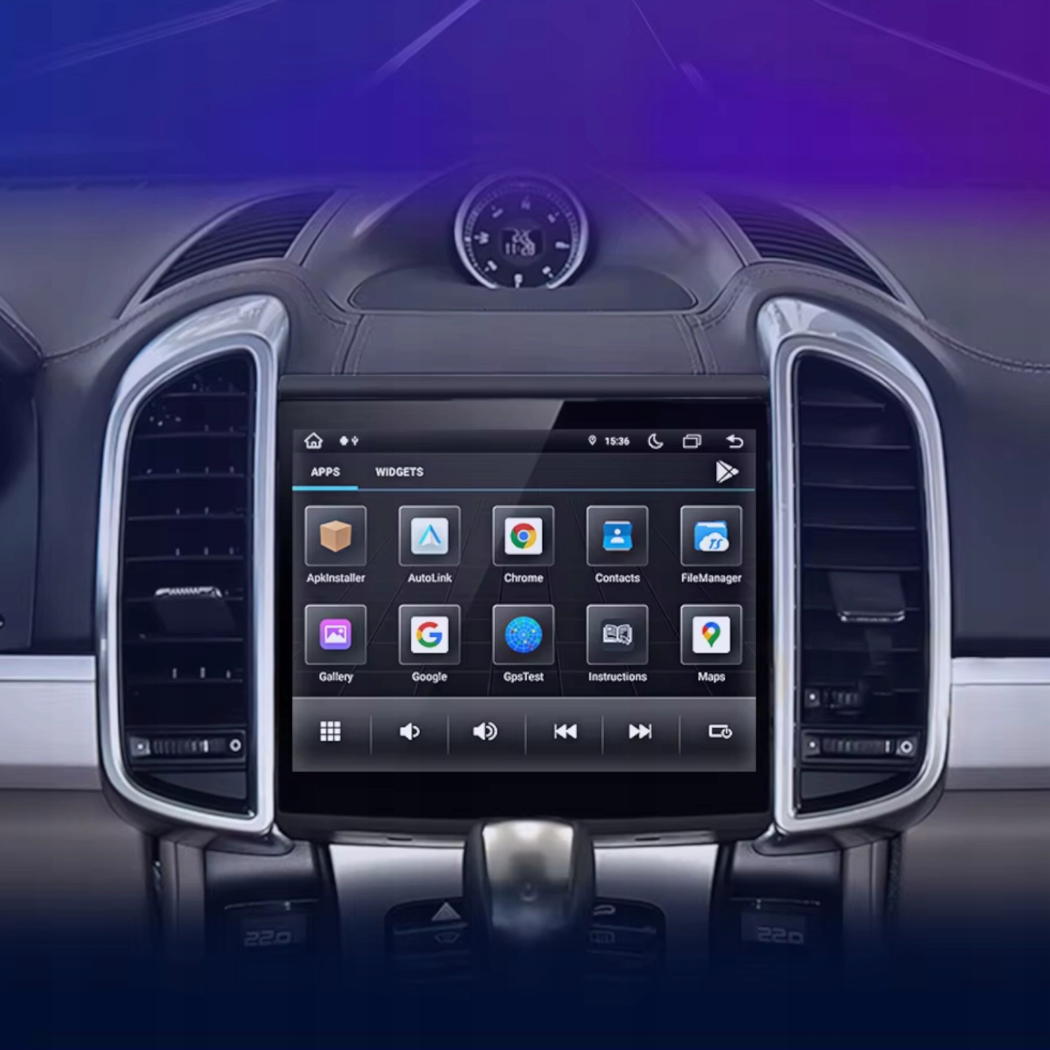 Radio Android do Porsche Cayenne (2011-2016) Android Auto Carplay 4+64 GB - obrazek 3